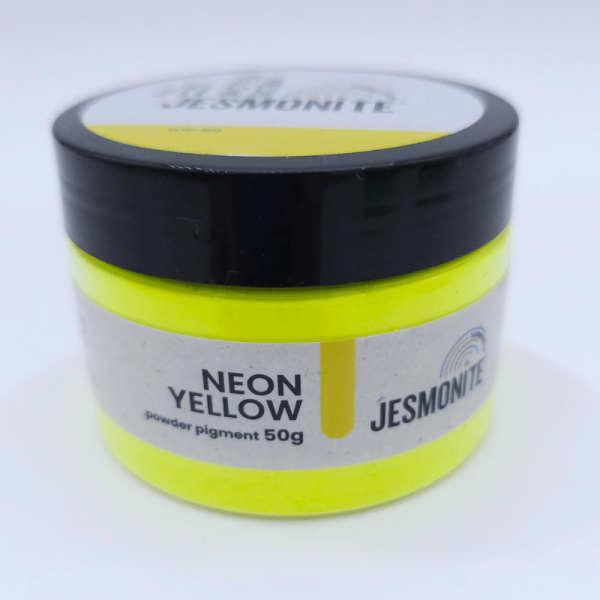 Jesmonite NEON Gelb Pigment Pulver 50g